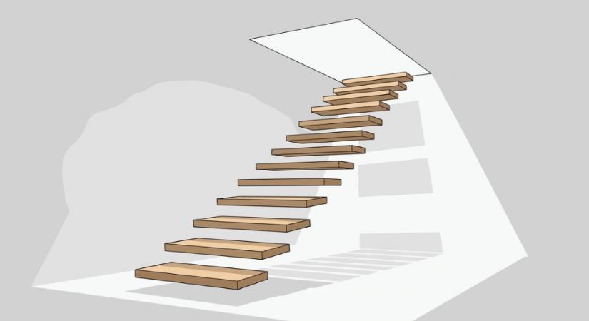 Építs lebegő lépcsőt házilag: íme, egy szuper ötlet hozzá, érdemes eltenni későbbre!