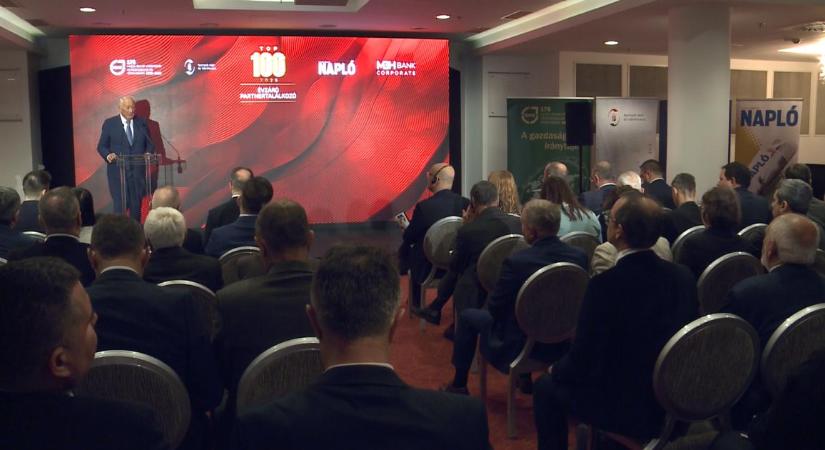 TOP 100: a vármegye legjelentősebb gazdasági szereplői találkoztak Debrecenben