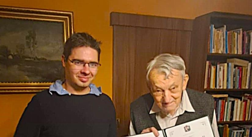 90 éves lett az elismert pécsi pszichiáter