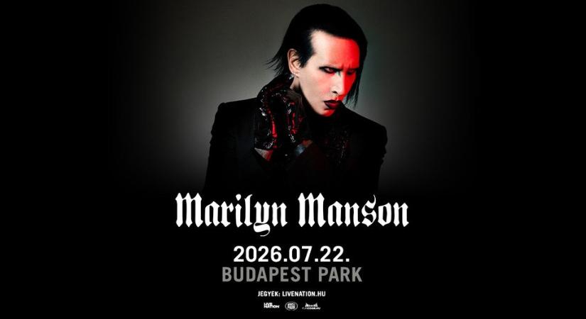 Marilyn Manson 9 év után ismét Budapesten