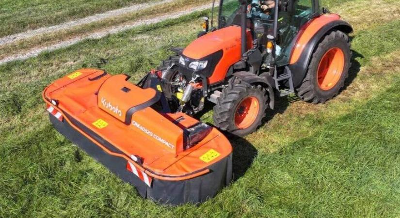 Új, hatékony, kompakt fűkasza – a keskeny rendek kialakításának záloga