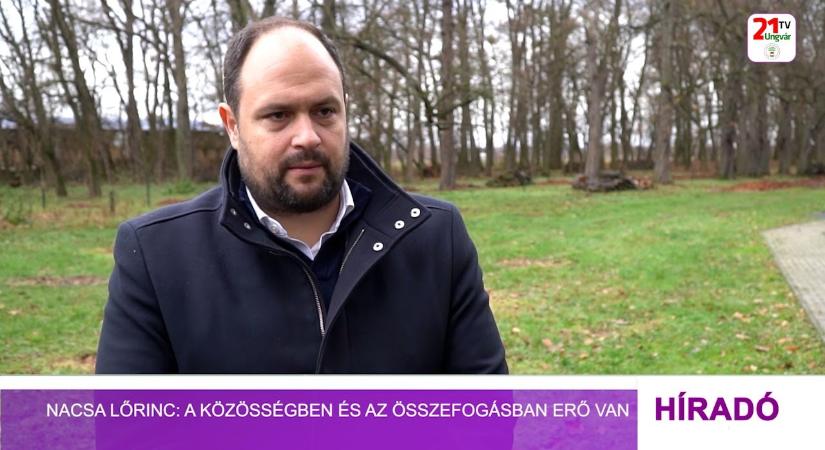 Nacsa Lőrinc: a közösségben és az összefogásban erő van (videó)