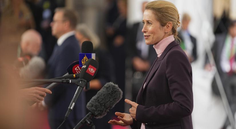 Kaja Kallas: Ukrajna nem áll vesztésre, a megkezdett úton kell maradni