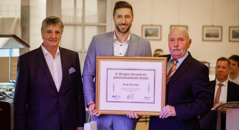 Berki Krisztián nem akárkivel kapott hatalmas elismerést