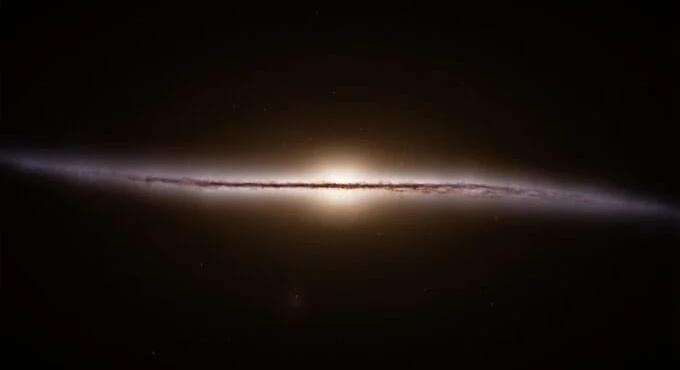 Felragyogott a Tejútrendszer burka, először mutathatta meg magát a sötét anyag