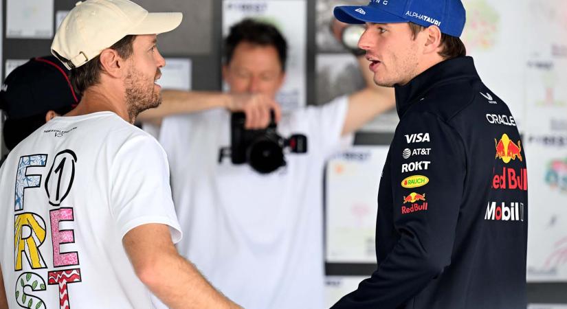 Vettel: „A félelmetes dolog Verstappenben, hogy még mindig egyre jobb lesz”