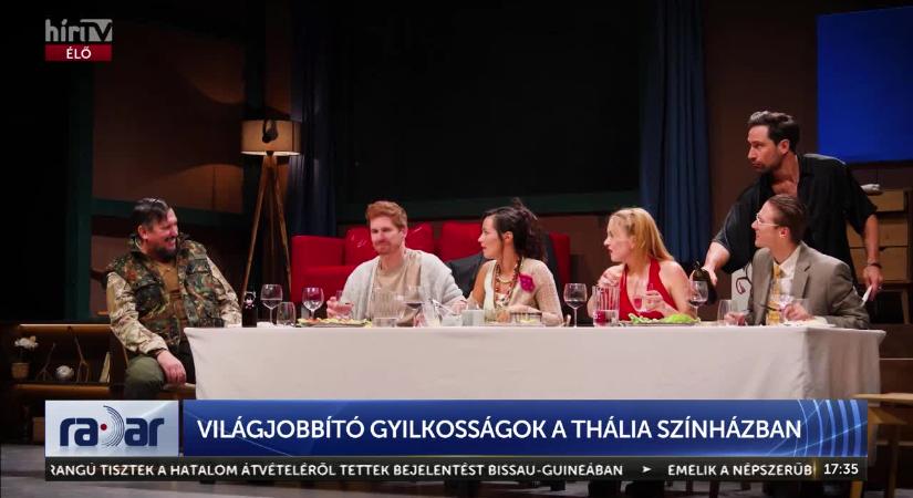 Az Utolsó vacsora a Tháliában: kortárs feszültségek a színpadon, a Radar a kulisszák mögött  videó