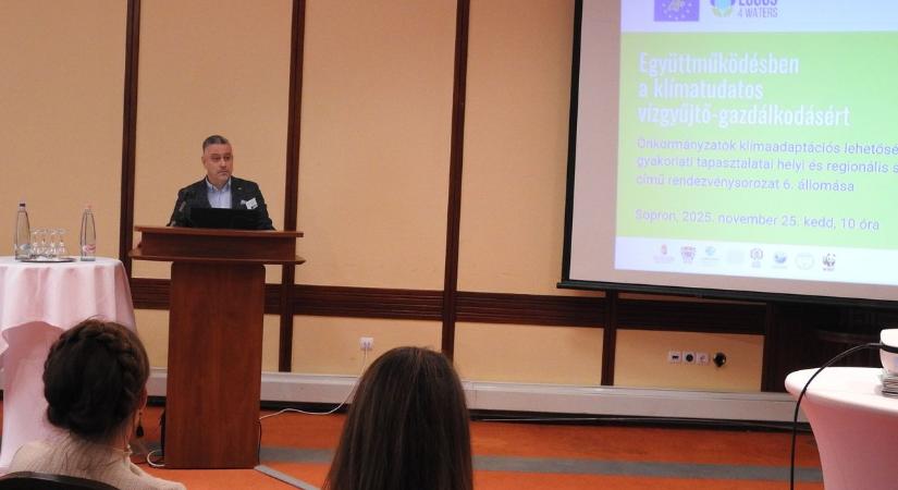 Klímaváltozásról és vízgazdálkodásról a soproni konferencián