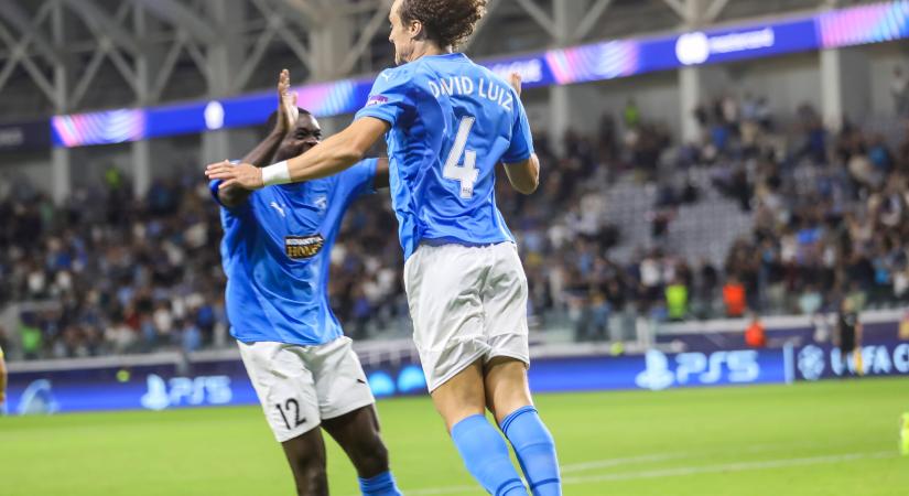 David Luiz sporttörténelmi gólt szerzett, a Páfosz ikszelt a Monacóval