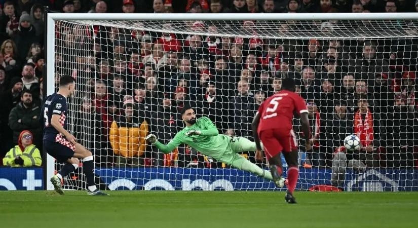 Ez hihetetlen: öt perc után hátrányban a Liverpool a BL-ben is