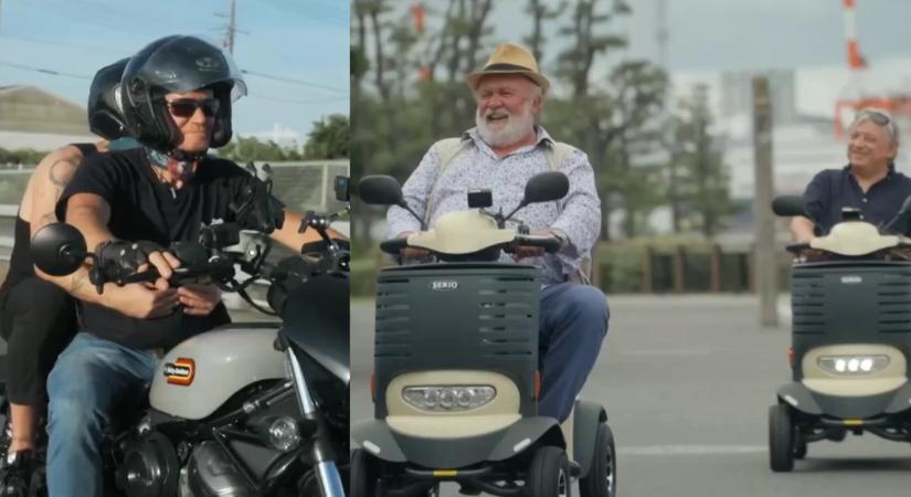 Újra elhangzott az „Ízirájder, öcsém!” – Csuja Imre Tokióban idézte meg a klasszikust