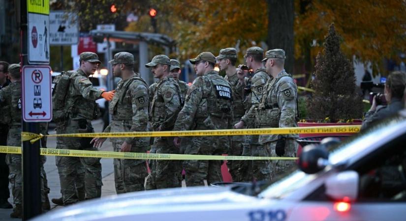 Meglőttek két nemzeti gárdistát Washingtonban, nem messze a Fehér Háztól