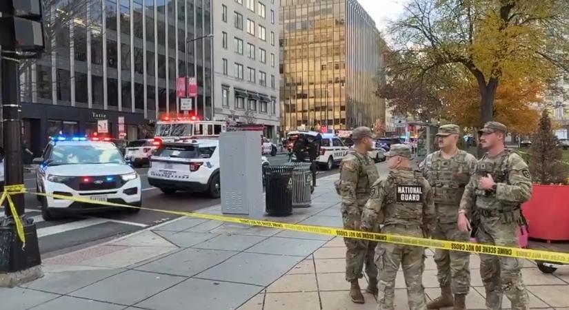Rálőttek a Nemzeti Gárda két katonájára Washingtonban