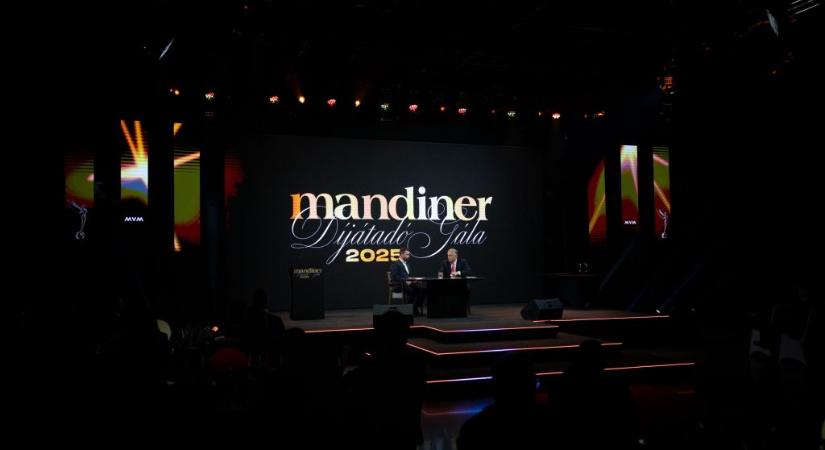 Ákos legyőzte Krasznahorkai Lászlót, Bayer Zsolt pedig Hont Andrást a Mandiner-díjátadón