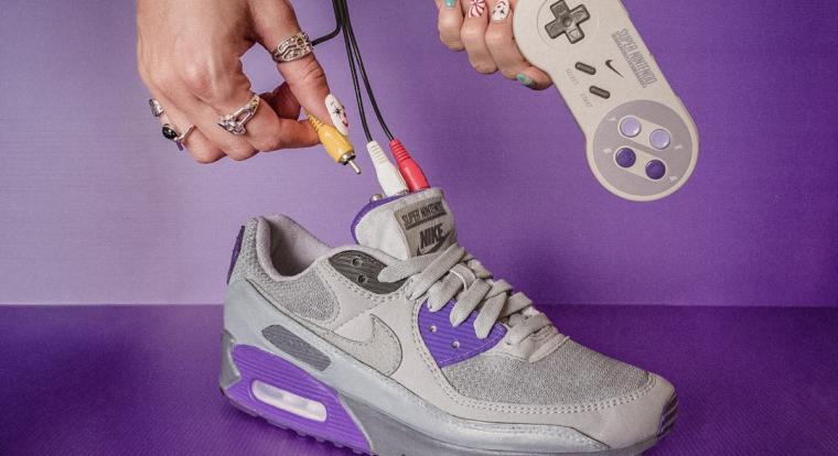 Bemutatkozik az AIR SNES, egy sneaker, amin a Super Mario is futhat