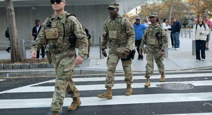 Két nemzeti gárdistát meglőttek Washingtonban, a Fehér Ház közelében