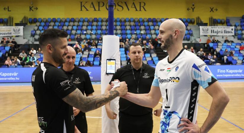 Az első szett sima volt, a harmadik nyögvevelős