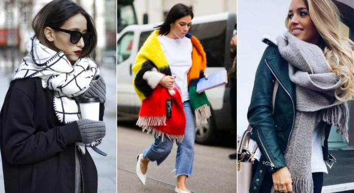 Stílusiskola: a szezon kedvencei a hatalmas puha sálak