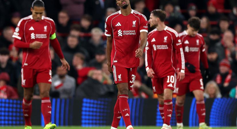 Ezúttal négyet kapott otthon a Liverpool, az Arsenal nyerte a BL-rangadót