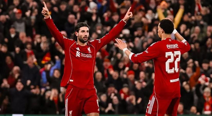 Szoboszlai lett a megalázott Liverpool legjobbja, Kerkez kegyetlen kritikát kapott
