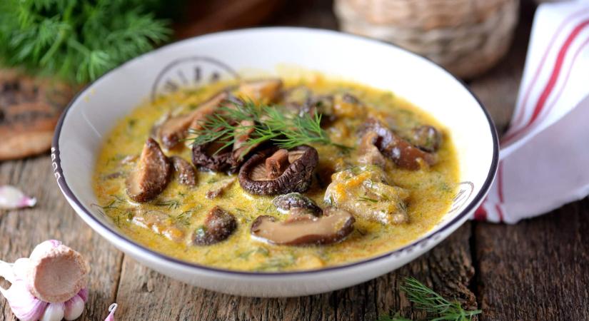 Tárkonyos gombaraguleves – extra gyulladáscsökkentő összetevővel turbózva