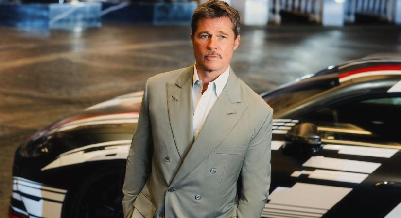 Brad Pitt és George Russell vezetik fel a Mercedes-AMG új korszakát