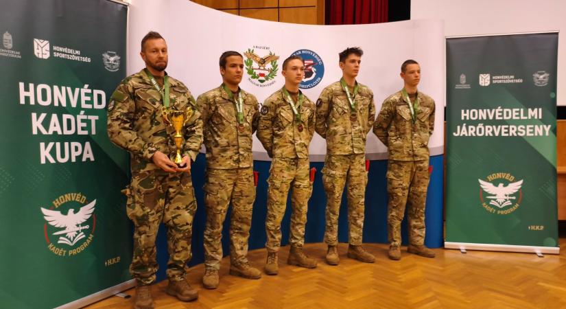 Harmadik lett a Kratochvil vásárhelyi csapata a járőrbajnokságon