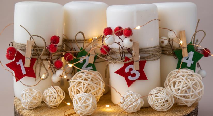 Készíts alternatív adventi koszorút házilag! – lépésről lépésre