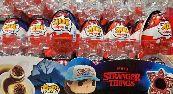 A legnépszerűbb horrorsorozatot (16) promótálja a Kinder