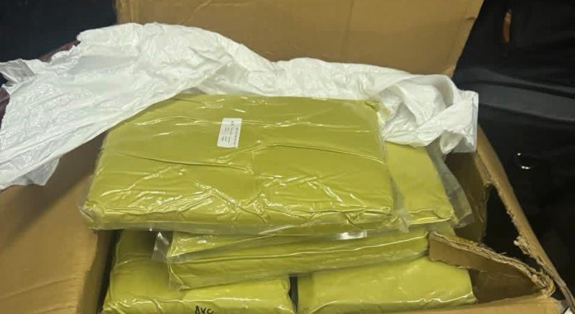 A szlovák határon több mint 700 kg kábítószernek minősülő teát foglaltak le a vámosok