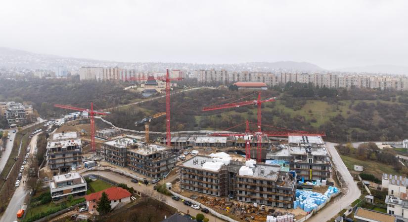 Szerkezetkész a Harmat Liget - Újbuda 2026 végére tágas, prémium lakásokkal gazdagodhat