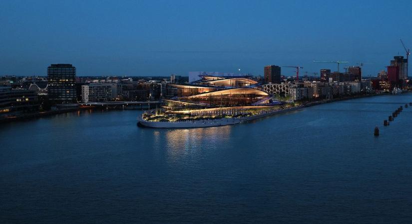 Bemutatták a világ legkülönlegesebb operaházának terveit, a Sydney-i Operaház elbújhat mögötte