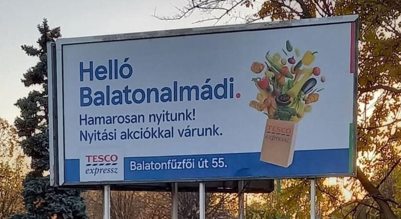 Új Tesco nyílt a Balaton partján!