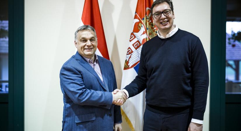 Orbán: Magyarország és Szerbia számíthat egymásra