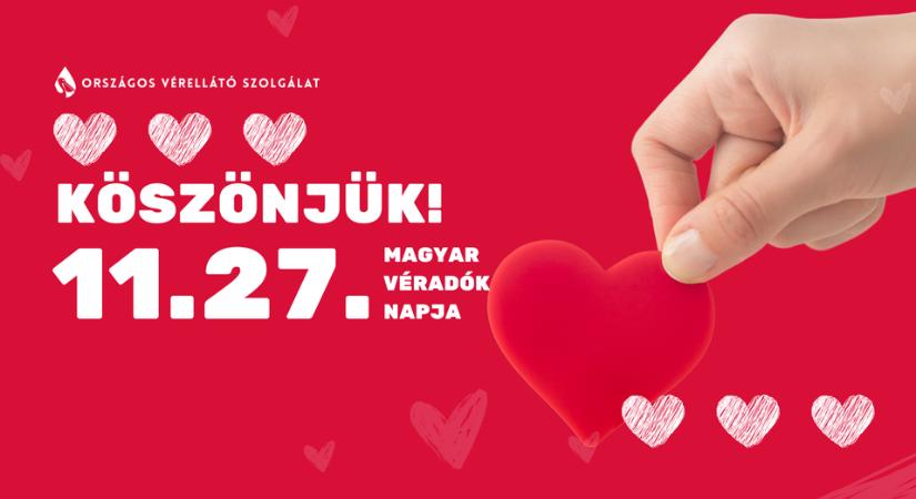 Hivatalos mobilalkalmazás és Véradó Portál indult a Magyar véradók napján