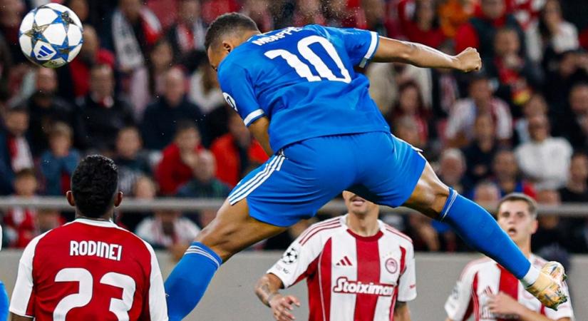 Mbappé tarolt az Olympiacos-Real Madrid meccsen, a Liverpool súlyos pofonba szaladt bele