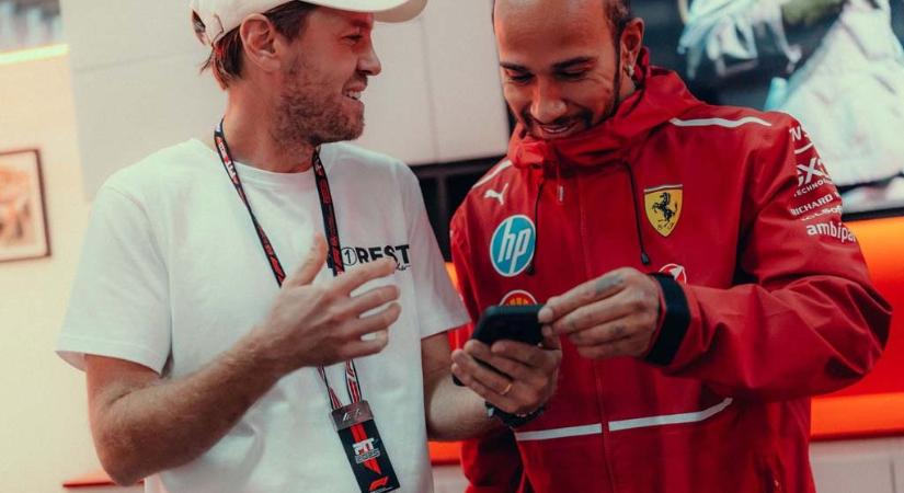 Vettel tanácsa: én hibáztam a Ferrarinál, Hamilton ne kövesse el ugyanezt!
