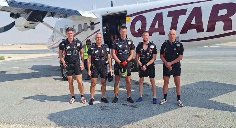 Tűpontos magyar ugrások Dohában – világbajnoki teljesítmény ejtőernyőseinktől