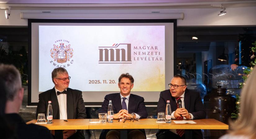 Közös múltfeltáró projektet indított a Zwack és a Magyar Nemzeti Levéltár