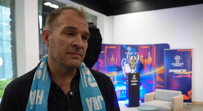 „Sírtunk, amikor kikaptunk” – Schmied Zoltán a BL-trófea mellett idézte fel emlékeit