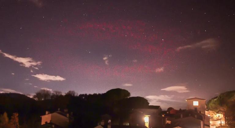 Valami nagyon különös jelent meg az égen az Alpok felett