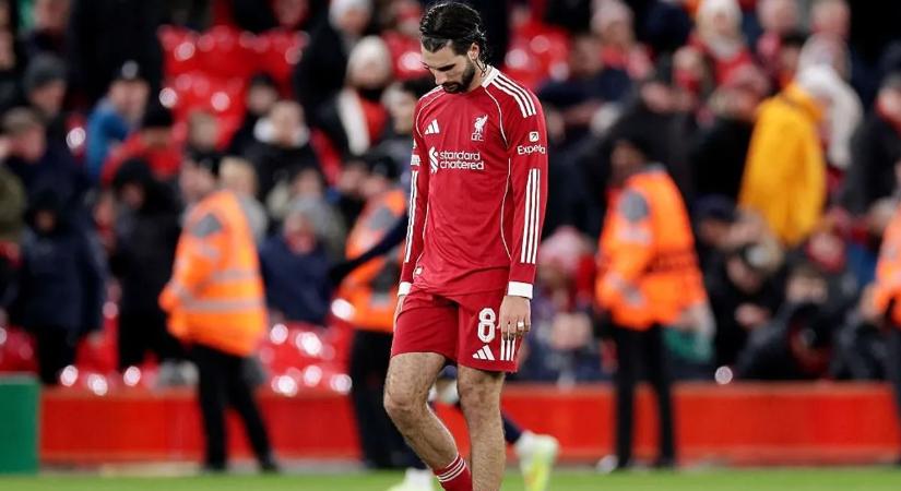 Szoboszlai Dominik a válságértekezlet alatt üzent Liverpoolból