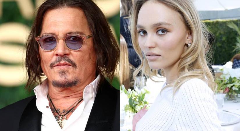 Johnny Depp lánya felismerhetetlen friss fotóin: Lily-Rose-t forgatás közben örökítették meg