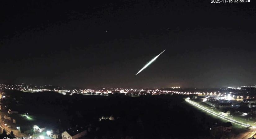 Meteorit ért földet Győrtől északra - nyilatkozott a kutató csapat vezetője