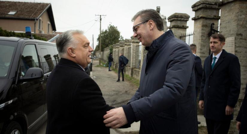 Orbán Viktor: A magyar és a szerb nép nem egymás mellett, hanem egymással él
