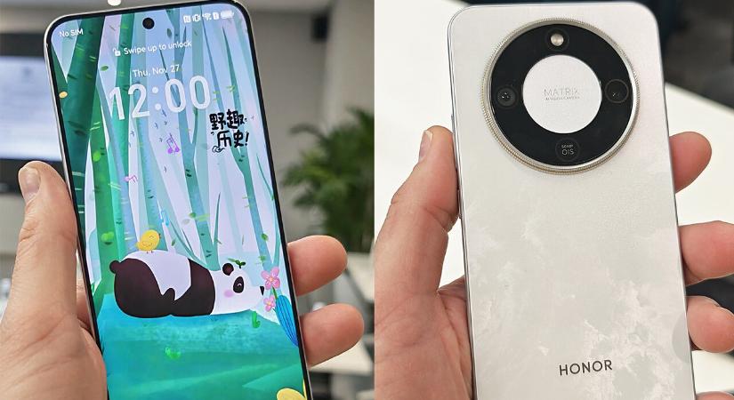 Szereztünk három fotót a Honor Magic8 Lite-ról, mutatjuk