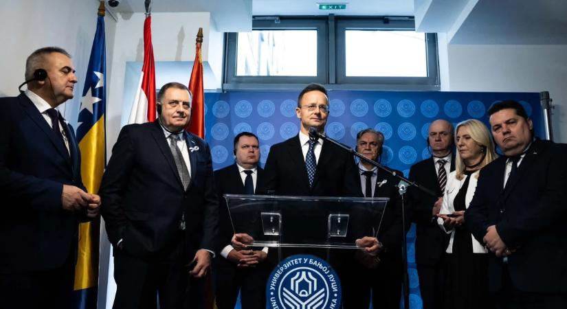 Leszállás megtagadva: Szijjártó kénytelen volt magángéppel repülni Banja Lukába