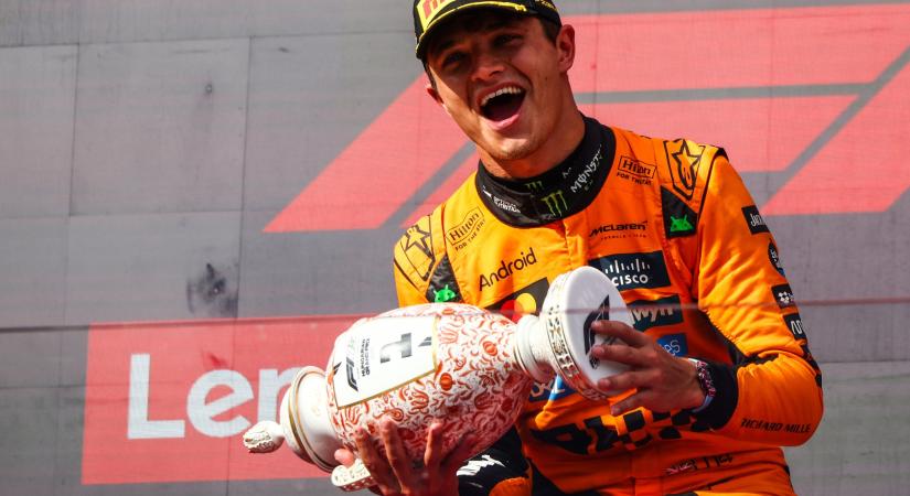 Ha Norris nem is lesz világbajnok Katarban, akkor is örökre beírja magát az F1 történetébe