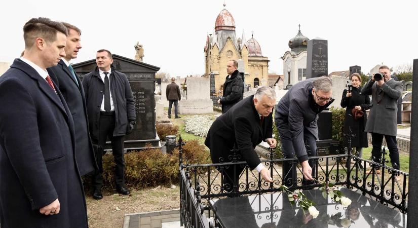 Megbékélés: Pásztor István-díjat vett át Szabadkán Orbán Viktor és Alekszandar Vucsics (VIDEÓ)