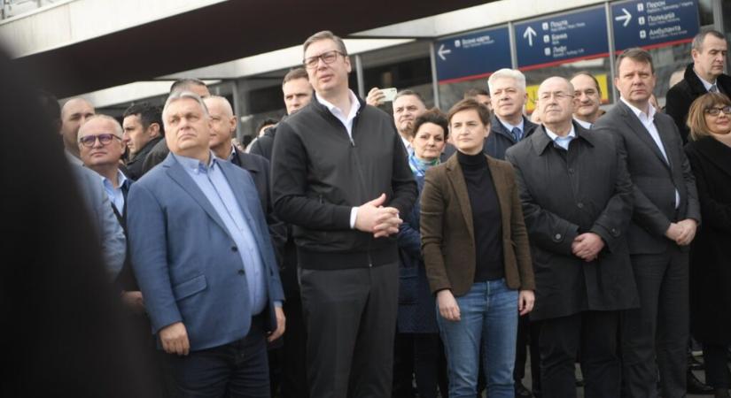 Vučić: Legkésőbb április közepéig elindul a Belgrád–Budapest gyorsvonat